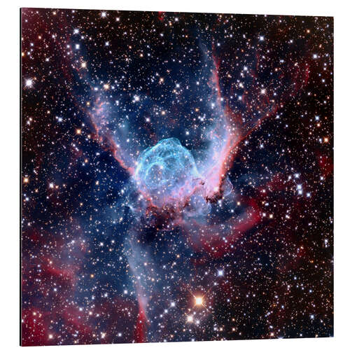 Aluminium print NGC 2359 nebular, optical image