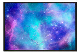 Gerahmter Kunstdruck Space Art, illustration