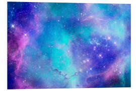 Foam board print Space Art, illustration