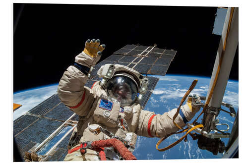 PVC print ISS spacewalk