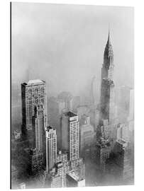 Magnettafel Smog and New York skyscrapers, 1950s