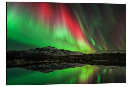 Alumiinitaulu Aurora Borealis, Norway II