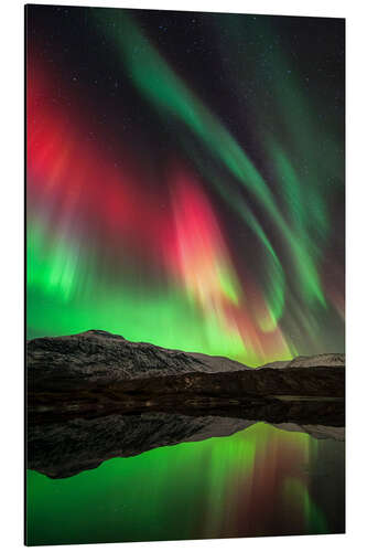 Aluminium print Aurora Borealis, Norway I