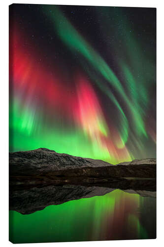 Canvas print Aurora Borealis, Norway I