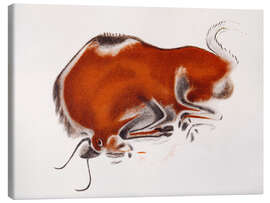 Canvas print Cave painting of a bison, Altamira Spain - Paul D. Stewart