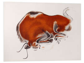 Obraz na PCV Cave painting of a bison, Altamira Spain