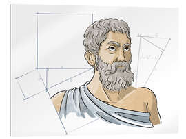 Gallery print Pythagoras, Ancient Greek mathematician