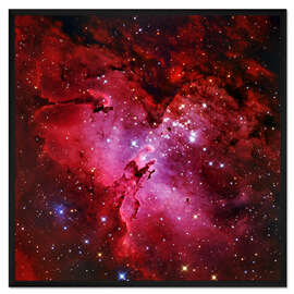 Gerahmter Kunstdruck Der Adler Nebel