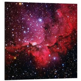 Aluminium print NGC 7380 star cluster, optical image