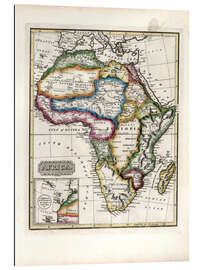 Galleriprint Map of Africa, 1817