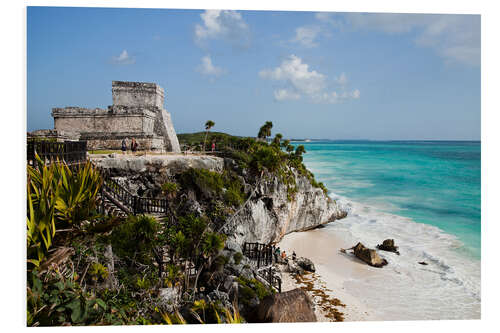 Tableau en PVC El Castillo à Tulum au Mexique