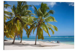 Magnettafel Mano Juan ein malerischer Strand