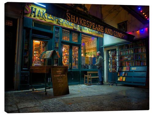 Obraz na płótnie Shakespeare and Company bookstore, Paris, France, Europe