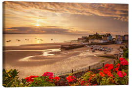 Obraz na płótnie Tenby, Pembrokeshire, Wales, United Kingdom, Europe