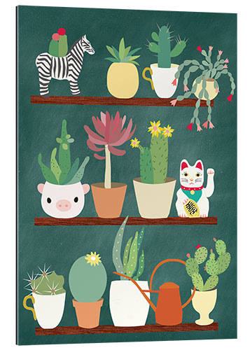 Gallery print Shelf of a cactus lover