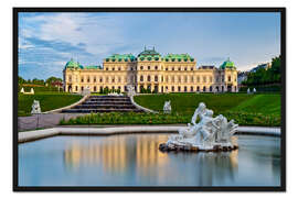 Gerahmter Kunstdruck Wien Belvedere
