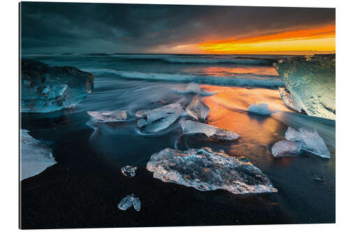 Galleritryck Iceland Diamond Beach I