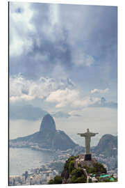 Magnettafel Der Christus und der Zuckerhut