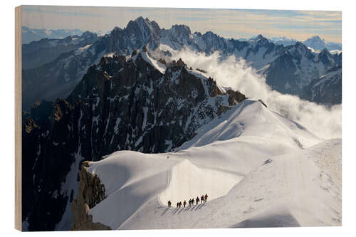 Trätavla Mountaineers and climbers