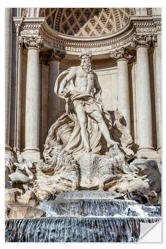 Vinilo para la pared Fuente de Trevi en Roma