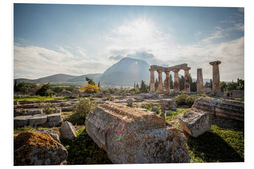 Tableau en PVC Temple d'Apollon