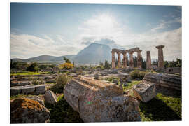 Tableau en PVC Temple d'Apollon