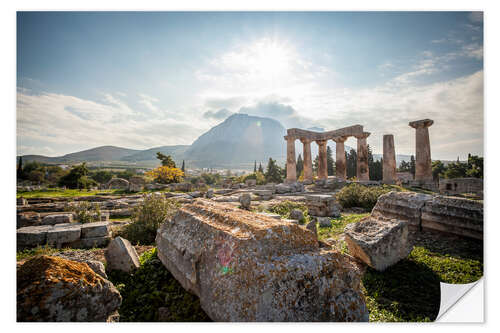 Wall sticker Temple of Apollo