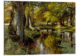 Magnettafel Spätsommer am Waldbach