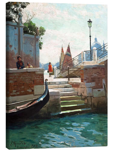 Canvas-taulu Summer's Day in Venice