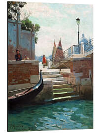 Magnettafel Sommertag in Venedig