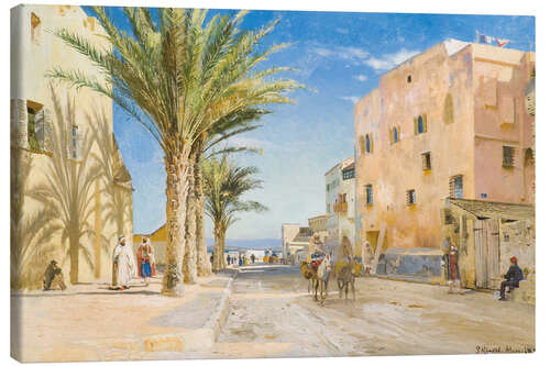 Canvas print Afternoon in Algiers