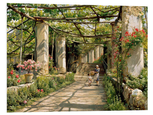 Foam board print Pergola in Ravello