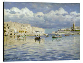 Magnettafel Im Hafen von Malta