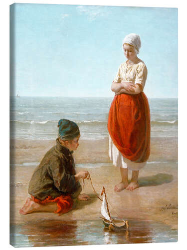 Lærredsbillede Fishermen’s Children / Children of the Sea