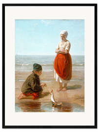 Framed art print Fishermen’s Children / Children of the Sea