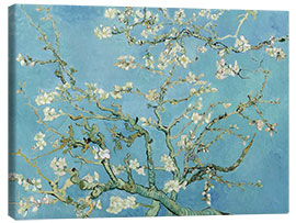 Tableau sur toile  Amandier en fleurs - Vincent van Gogh