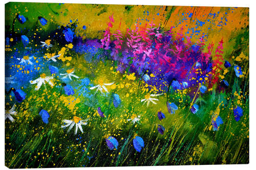 Canvas print Colourful meadow