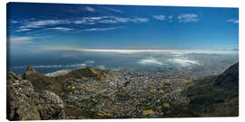 Lærredsbillede  Panorama Cape Town South Africa - Achim Thomae