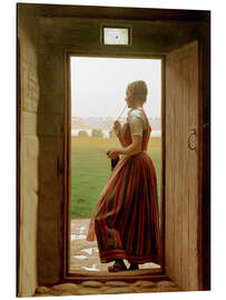 Magnettafel Wird er denn nicht bald kommen?