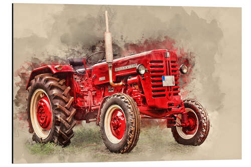 Stampa su alluminio McCormick Tractor Oldtimer III