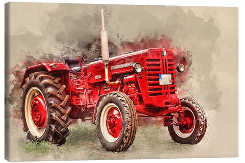 Stampa su tela McCormick Tractor Oldtimer III