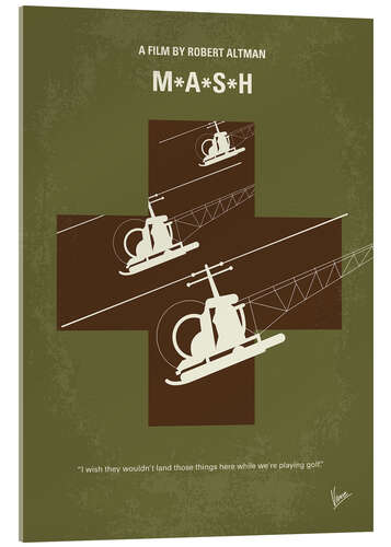 Obraz na szkle akrylowym M.A.S.H.