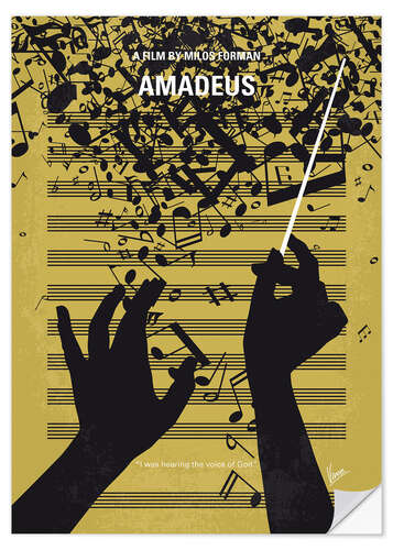 Wandsticker Amadeus