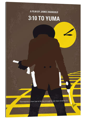 Quadro em plexi-alumínio 3:10 To Yuma