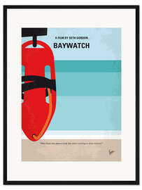 Gerahmter Kunstdruck Baywatch