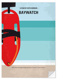 Sticker mural Baywatch : Alerte à Malibu (anglais)