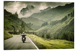 Magnettafel Roadtrip durchs Gebirge