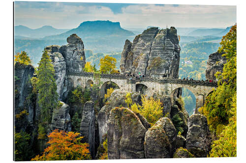 Gallery Print Panorama Elbsandsteingebirge