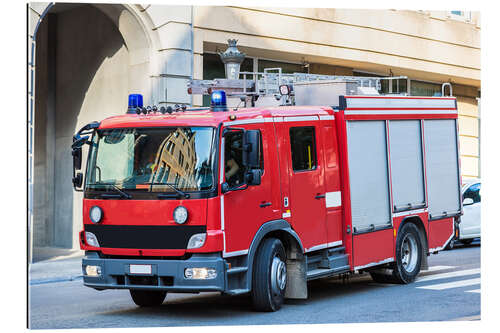 Galleriataulu Fire truck in action