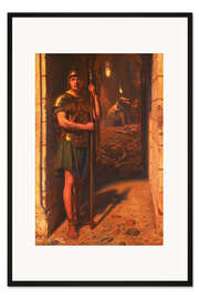 Gerahmter Kunstdruck Treu bis in den Tod